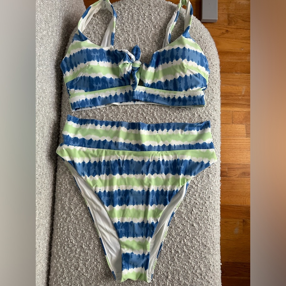 Aerie high waist swimsuit